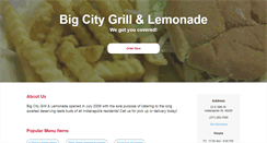 Desktop Screenshot of bigcitygrilllemonade.net