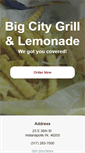 Mobile Screenshot of bigcitygrilllemonade.net